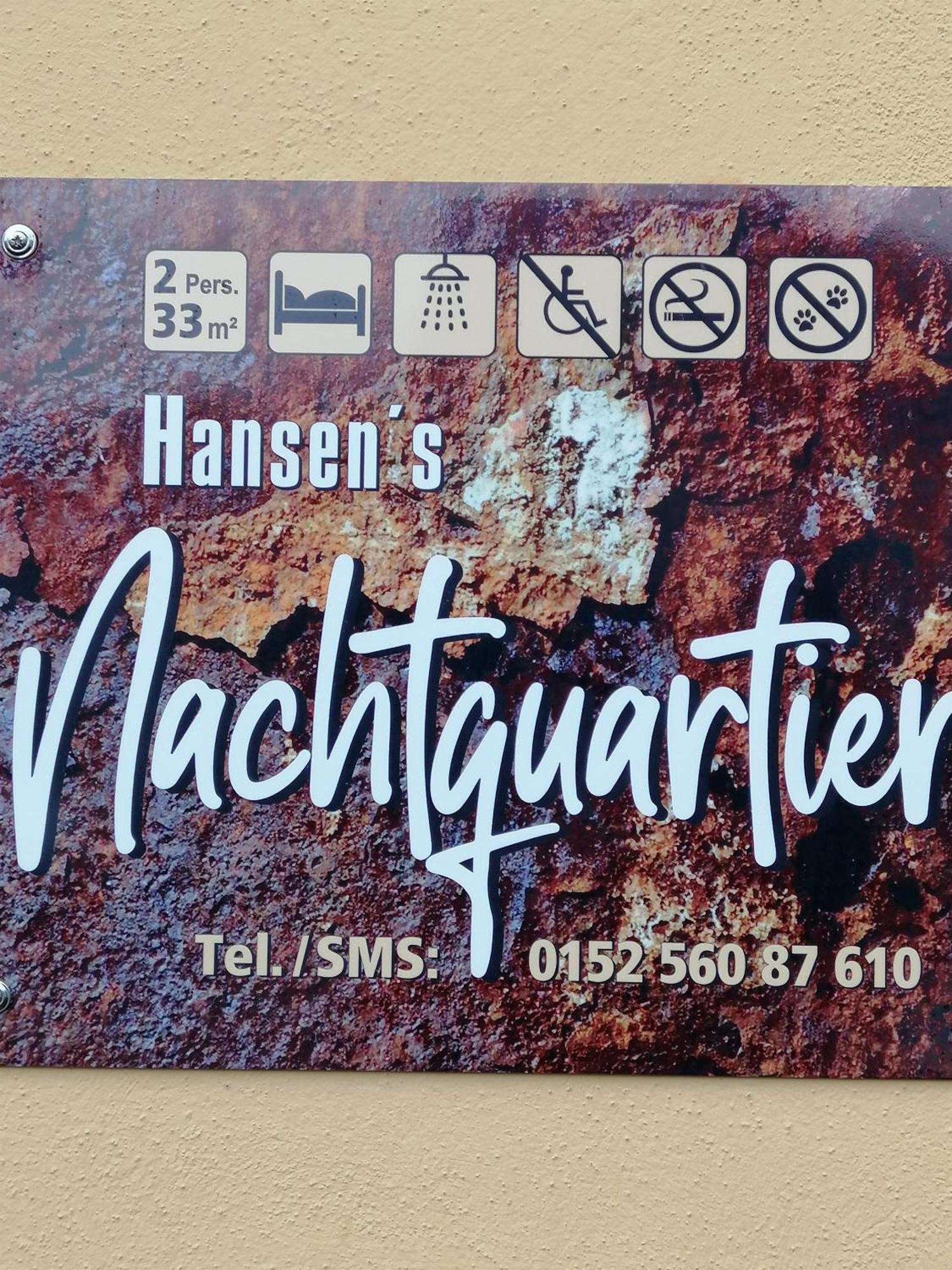 Hansen'S Nachtquartier Циттау Экстерьер фото